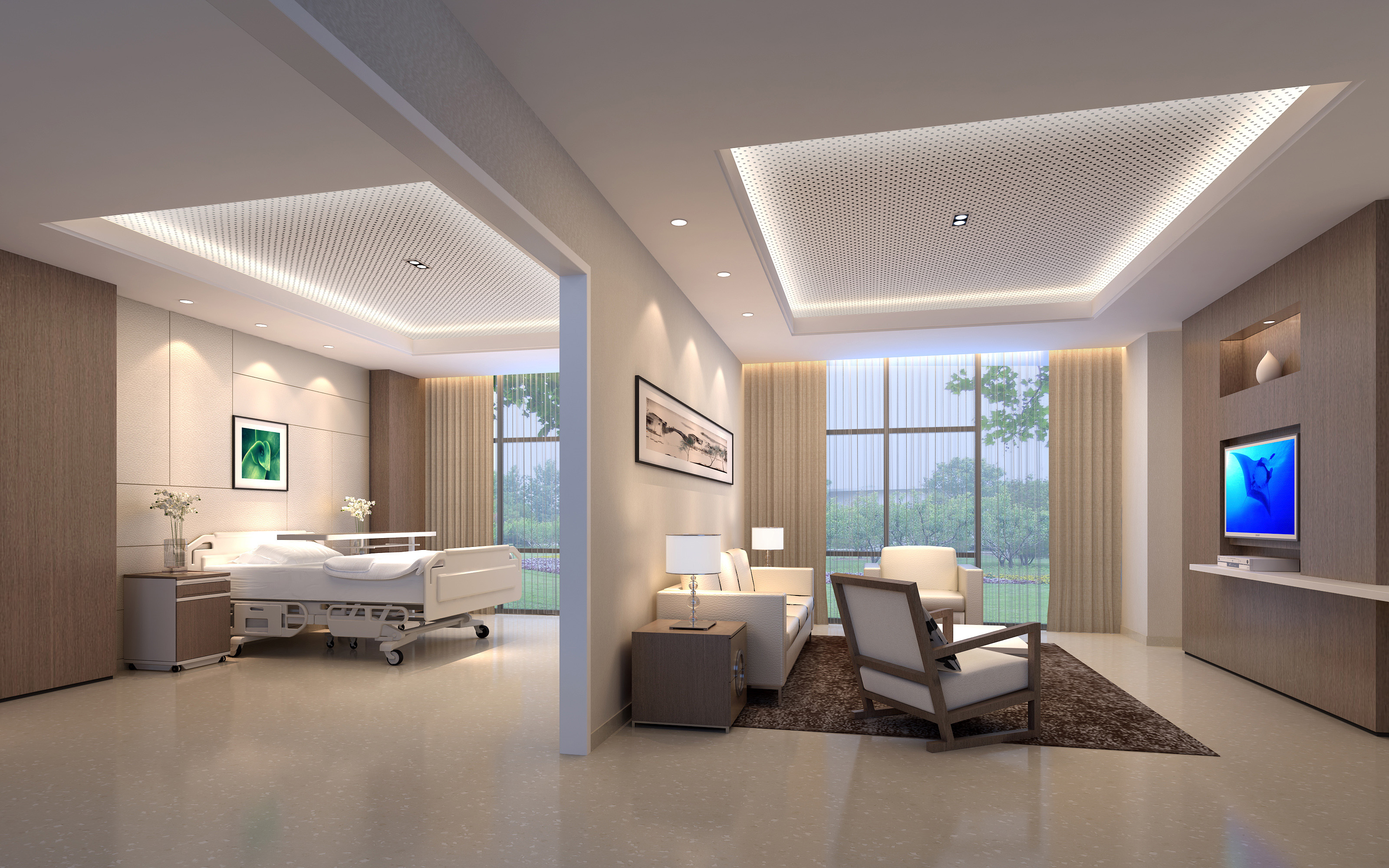 4例國外醫院療養景觀設計細節 4例國外醫院療養景觀設計細節